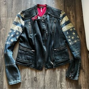 Free People America Jean Jacket